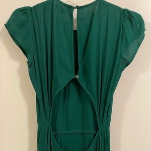 Reformation Gavin cut-out back midi dress. Never worn. NWOT